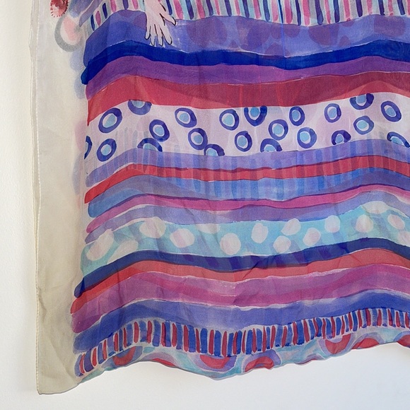 MOSCHINO | Silk print scarf … Dreams Can Come True… - Picture 12 of 12